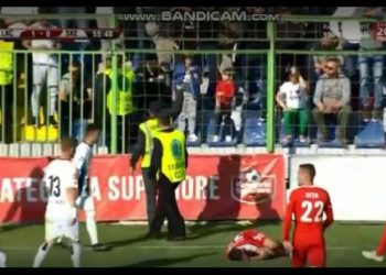 sulmohet Vangjeli, Disiplina i vendos kyçin stadiumit  të Laçit për ndeshjen e ardhshme