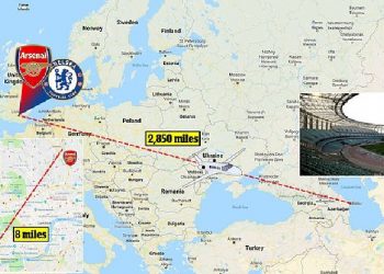 Milje pafund, kosto e madhe, udhëtim tranzit dhe numër i pakët biletash. Tifozët e Arsenal dhe Chelsea-s të irrituar me UEFA-n