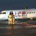 Piloti hero shpëton 89 pasagjerë, Uli avionin pa rrotën e përparme