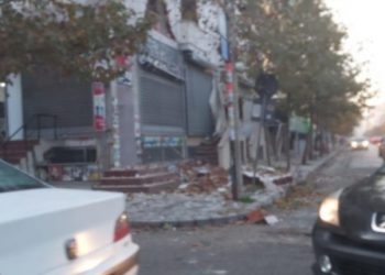Dëmet në Tiranë, shembet pjesërisht pallati pranë Drejtorisë së Policisë