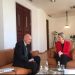 Margariti pret ambasadorin izraelit Gendler: Forcim të bashkëpunimit në fushën e kulturës