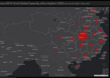 Kjo është harta si është përhapur coronavirus nëpër botë