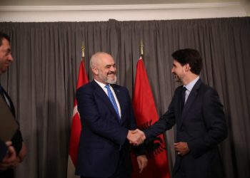 Konferenca e Donatorëve/ Rama takon Kryeministrin kanadez, Justin Trudeau: Jemi angazhuar për të marrë pjesë…