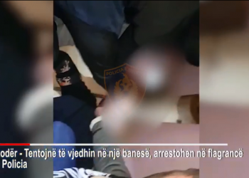 Shkodër/Tentojnë të vjedhin një banesë, në pranga dy të rinj