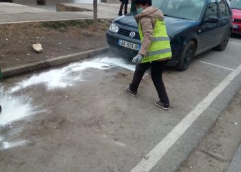 Bashkisë Bulqizë ka nisur dezinfektimin e mjediseve publike