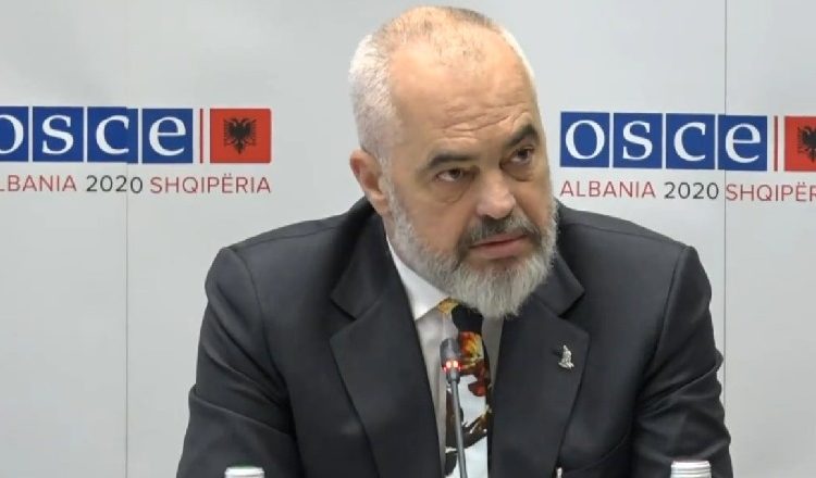 Koronavirus/ Sekretari i Përgjithshëm i Asamblese Parlamentare të OSBE i kërkon ndihmë Edi Ramës