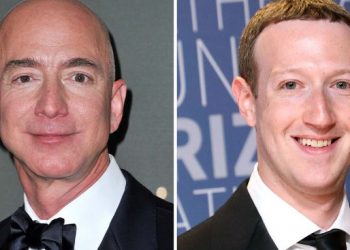 Jeff Bezos tani është dy herë më i pasur se Mark Zuckerberg