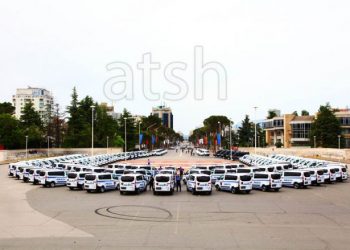 196 automjete të reja i shtohen flotës së Policisë së Shtetit