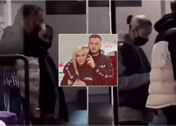Loredana dhe Mozzik sërish bashkë? Filmohen në një qendër tregtare (VIDEO)