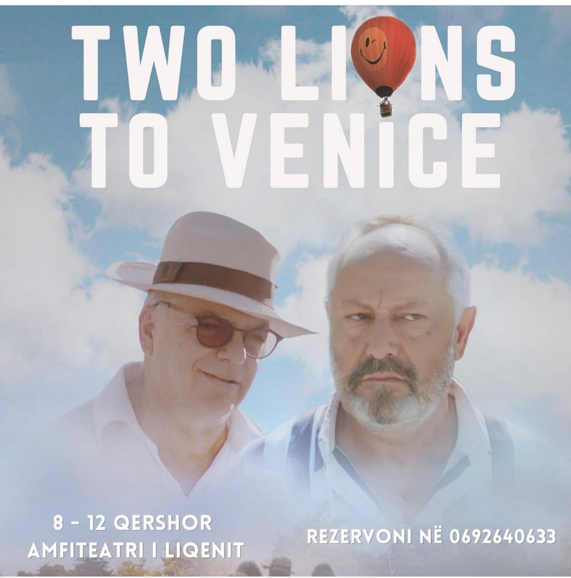 Filmi shqiptar ‘Dy luanë drejt Venecias’, në kinemanë verore të Parkut të Liqenit