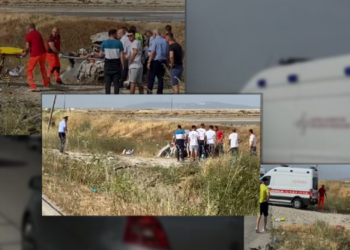 ‘Audi’ frenoi 63 metra, nuk shmangu dot përplasjen me ‘Toyota’-në/ SKEMA 3D e aksidentit tragjik në Vlorë ku u shua familja Gushi
