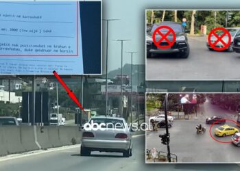 Jo vetëm makina inteligjente, “Rrugorja” ngre dronin gjobëvënës nëpër Tiranë