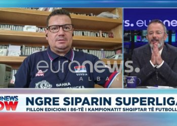 Skandaloze, gazetari i RTSH-së, Ervin Baku paraqitet në lidhje direkte me fanellën e Serbisë