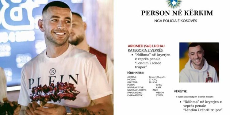 Pas “Noizy”-t policia e Kosovës shpall në kërkim edhe “Stresi”-n